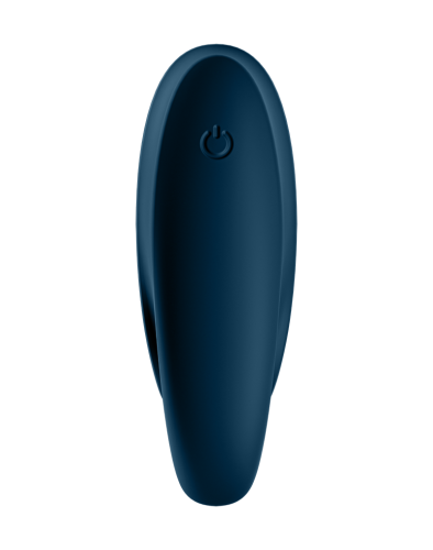 Satisfyer Incredible Duo - двойное виброкольцо, 11х2.5 см (синий)